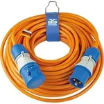 As-schwabe - Cee Verl&auml;ngerung Spannungsanzeige 230v 16a 25m H07bq-f 3g2,5 Ip44