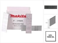 Stifte Pins 18 X 0,6 Mm 10000 St&uuml;ck ( F-31825 ) F&uuml;r Akku Pintacker Dpt351 / Dpt353