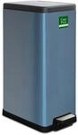 Casa Pura - M&uuml;lleimer Zack Blau Metallic 15 L