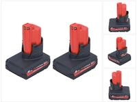 Akku Set 2x M12 Hb5 High Output 12 V 5,0 Ah / 5000 Mah Li-ion Akku ( 2x 4932480165 )