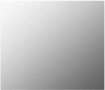 Rahmenloser Spiegel 70x50 Cm Glas Vidaxl