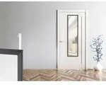 Mirrors And More - T&uuml;rh&auml;ngespiegel Ria Rechteckig Mit Haken, Rahmen In Schwarz