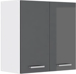 H&auml;ngeschrank R-line, Anthrazit Hochglanz, 60 Cm Vicco