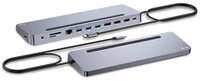 I-tec Usb-c Metal Ergonomic 3x 4k Display Docking Station + Power Delivery 100 W