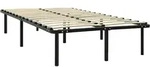 Bettgestell Schwarz Metall 160&times;200 Cm Vidaxl