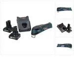 Bosch Gop 12v-28 Professional Akku Multi Cutter Starlock Brushless + 2x Akku 6,0 Ah +