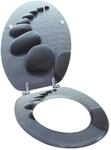 Toilettensitz Mdf Deckel Steine Vidaxl