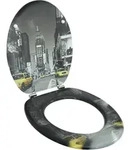 Toilettensitz Wc-sitz Mdf New York Design Vidaxl