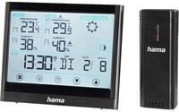 Wetterstation 186421, Full Touch, Schwarz - Hama