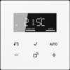 Uhrenthermostat digi 230V elektr IP20 5-30°C aws 16A -0,5-0,5K - weiß - Jung