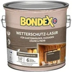Bondex Wetterschutz Lasur Dunkelgrau 2,5 L