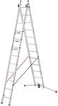 Hailo Mehrzweckleiter Master S110 2-teilig 2 X 12 Sprossen