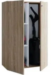 Holz Besenschrank Putzschrank Lona L