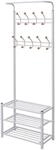 Garderobe Mit Schuhablage 68&times;32&times;182,5 Cm Wei&szlig; Vidaxl