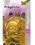 Glorex Pr&auml;gefolie Gold Hartmetall 19 X 30 Cm, 3 Blatt Bastelpapier