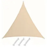 Amanka - Uv Sonnensegel 2x2x2 Hdpe Dreieck Sonnenschutz &Uuml;berdachung Balkon Garten