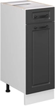 Vicco - K&uuml;chenunterschrank R-line, Anthrazit Landhaus, 30 Cm Ohne Arbeitsplatte