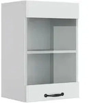 Vicco - K&uuml;chenglasschrank R-line, Wei&szlig; Landhaus, 40 Cm