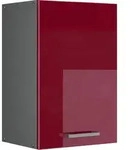 Vicco - H&auml;ngeschrank R-line, Bordeaux Hochglanz, 40 Cm