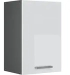 Vicco - K&uuml;chenoberschrank R-line, Wei&szlig; Hochglanz, 40 Cm
