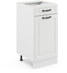 Vicco - K&uuml;chenunterschrank R-line, Wei&szlig; Landhaus, 40 Cm Ohne Arbeitsplatte