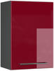 Vicco - Hängeschrank Fame-Line 50 cm Anthrazit/Bordeaux-Rot Hochglanz modern