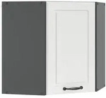 Eckh&auml;ngeschrank R-line, Wei&szlig; Landhaus, 57 Cm Vicco