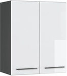 K&uuml;chenschr&auml;nke Fame-line, Wei&szlig; Hochglanz, 60 Cm Vicco