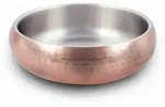 Wolters Diner Steel Hundenapf 0,75 L Kupfer Geh&auml;mmert - Gr. M