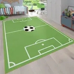 Paco Home - Kinder-teppich, Spiel-teppich F&uuml;r Kinderzimmer Mit Fu&szlig;ball-motiv,...