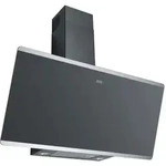 Smart - Dunstabzugshaube Fpj 925 V Bk/ss, Breite 90 Cm, Schwarzes Glas/edelstahl