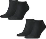 4 Paar TOMMY HILFIGER Sneaker Socken Gr. 39 - 49 Herren Business Socken