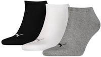 3 Paar Puma Sneaker Invisible Socken Gr. 35 - 49 Unisex f&uuml;r Damen Herren