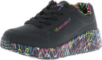 Skechers Street UNO LITE - LOVEY LUV Sneakers Women M&auml;dchen JGoldcrown schwarz