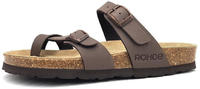 Rohde Alba Damen Zehentrenner Schuhe 5594 72 braun