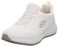 Skechers Damen Arbeitsschuh Work SQUAD SR Berufsschuh Sneaker 77222EC Wei&szlig;