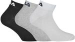 3 Paar Fila Unisex Training Sneakersocken Quarter Socken F9300