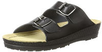 Rohde Damen Neustadt Pantolette Sandale Hausschuhe 1431 schwarz