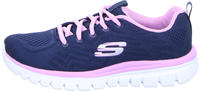 Skechers Sport Womens GRACEFUL GET CONNECTED Sneakers Women Blau