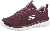 Skechers Sport Womens GRACEFUL GET CONNECTED Sneakers Women Rot