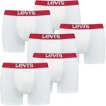 6er Pack Herren Levis Solid Basic Boxer Brief Boxershorts Unterw&auml;sche Pants 