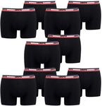 10er Pack Herren Levis SPRTSWR LOGO BOXER BRIEF Boxershorts Unterw&auml;sche Pants 