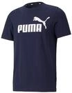 PUMA Herren ESS Essential Logo Tee T-Shirt 586666 06 blau