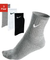 3 Paar Nike Sportsocken Tennis Socken Cushion Crew Str&uuml;mpfe 