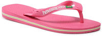 Havaianas BRASIL LOGO FC Unisex Sandale Zehentrenner Badelatsche 4110850 Rosa