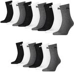 15 Paar Puma Socken Short Crew Sportsocken Tennis Socken Unisex 