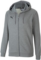 PUMA Herren teamGOAL 23 Casuals Hooded Jacket Kapuzenjacke 656708 Grau