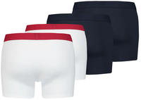 4er Pack Herren Levis SOLID BASIC BOXER Boxershorts Unterw&auml;sche Pants 