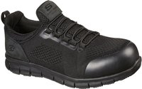 Skechers Herren Sicherheitsschuh SYNERGY-OMAT Arbeitsschuh 200013EC schwarz