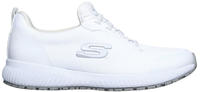 Skechers Damen Arbeitsschuh Work SQUAD SR Berufsschuh Sneaker 77222EC Wei&szlig;